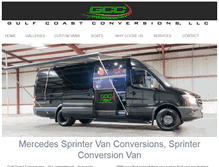 Tablet Screenshot of gulfcoastconversions.com